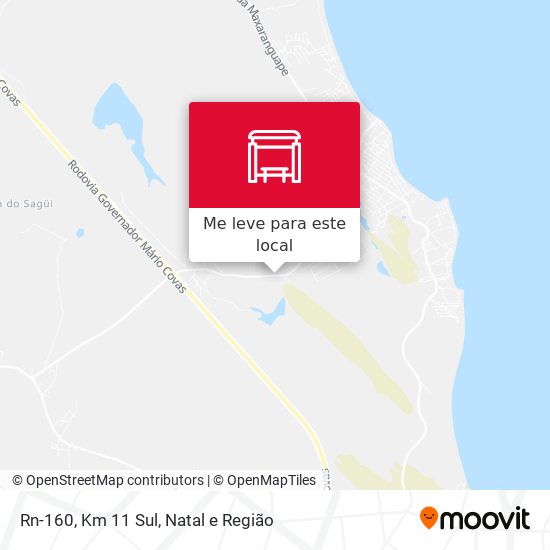 Rn-160, Km 11 Sul mapa