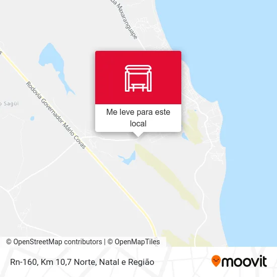 Rn-160, Km 10,7 Norte mapa