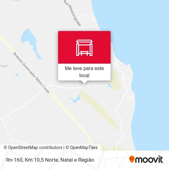 Rn-160, Km 10,5 Norte mapa