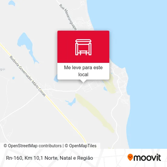 Rn-160, Km 10,1 Norte mapa