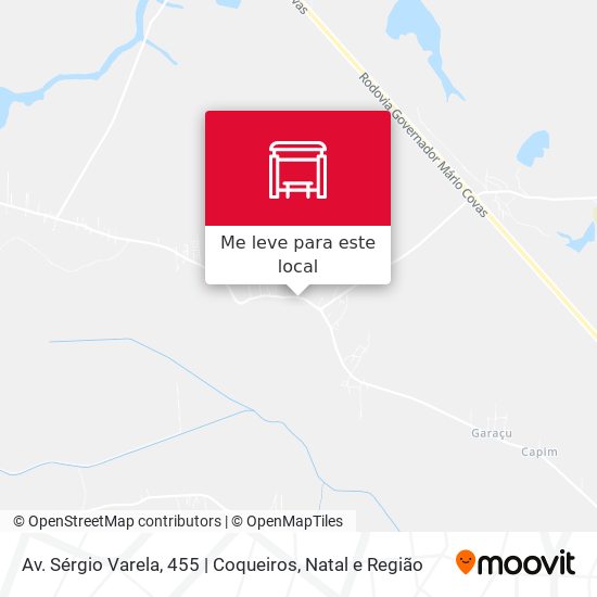 Av. Sérgio Varela, 455 | Coqueiros mapa