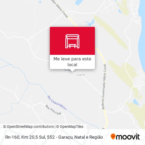 Rn-160, Km 20,5 Sul, 552 - Garaçu mapa