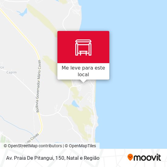 Av. Praia De Pitangui, 150 mapa
