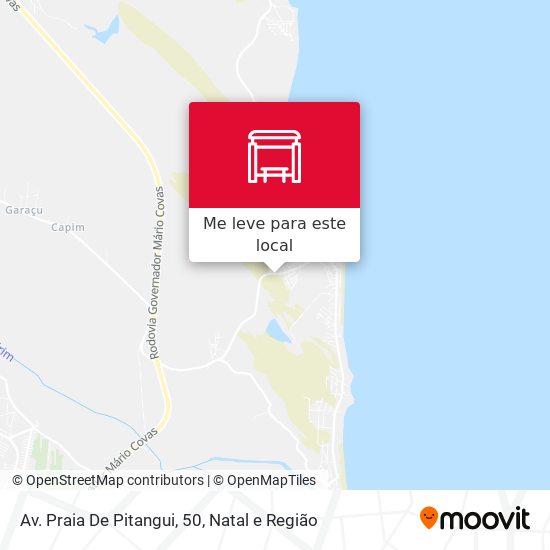 Av. Praia De Pitangui, 50 mapa