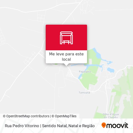 Rua Pedro Vitorino | Sentido Natal mapa