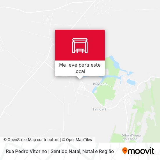 Rua Pedro Vitorino | Sentido Natal mapa