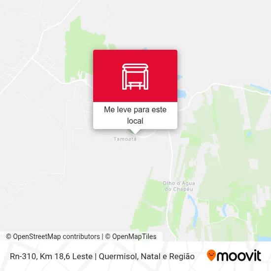 Rn-310, Km 18,6 Leste | Quermisol mapa