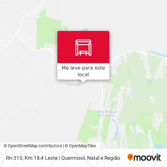 Rn-310, Km 18,4 Leste | Quermisol mapa