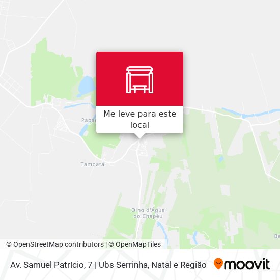 Av. Samuel Patrício, 7 | Ubs Serrinha mapa