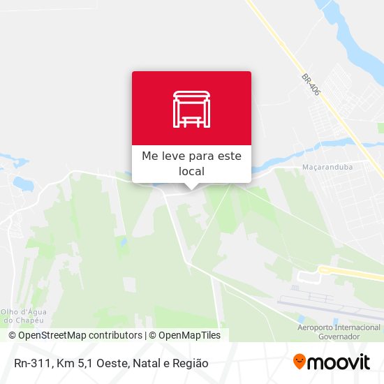Rn-311, Km 5,1 Oeste mapa