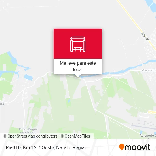 Rn-310, Km 12,7 Oeste mapa