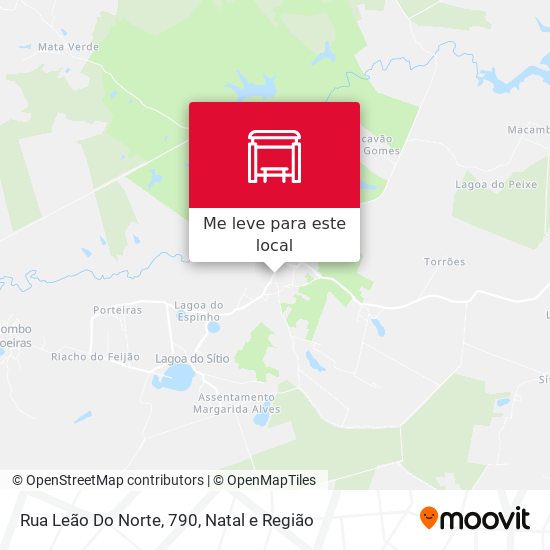 Rua Leão Do Norte, 790 mapa