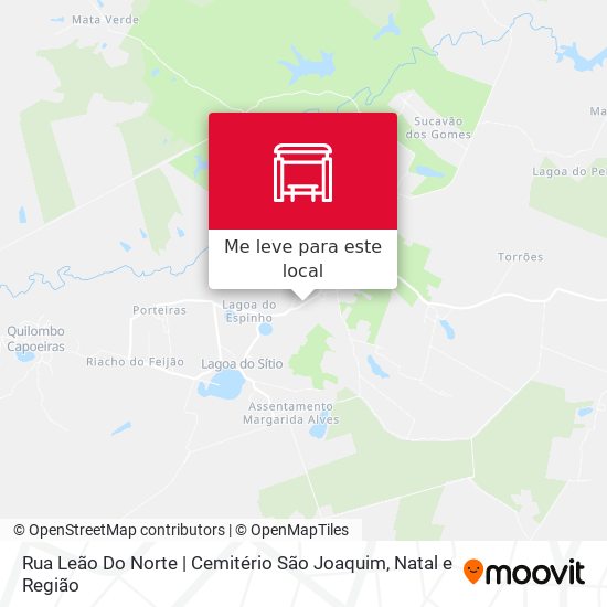 Rua Leão Do Norte | Cemitério São Joaquim mapa