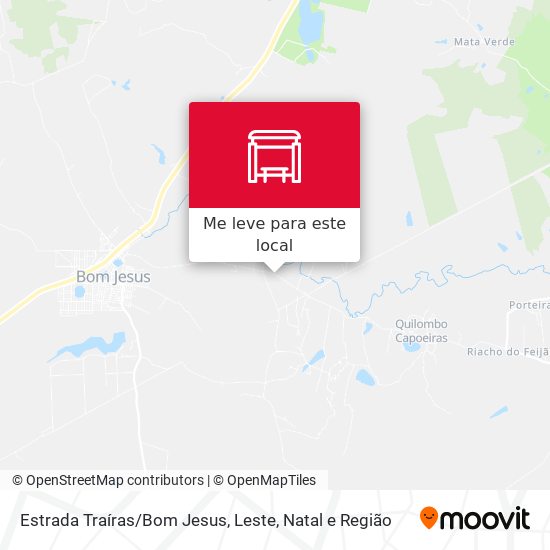 Estrada Traíras / Bom Jesus, Leste mapa