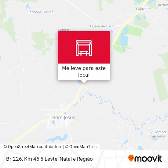 Br-226, Km 45,5 Leste mapa