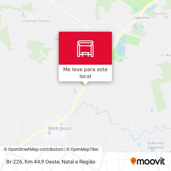 Br-226, Km 44,9 Oeste mapa