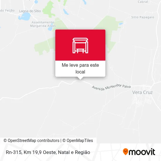 Rn-315, Km 19,9 Oeste mapa
