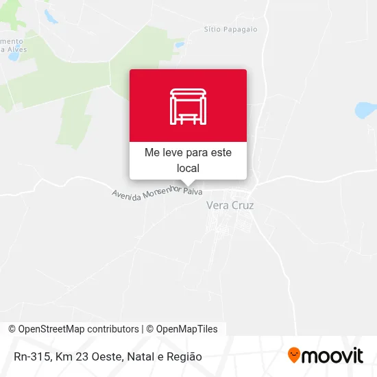 Rn-315, Km 23 Oeste mapa
