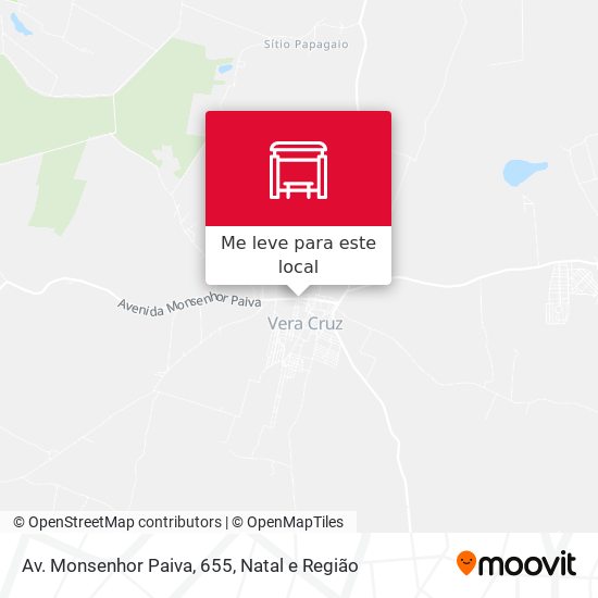Av. Monsenhor Paiva, 655 mapa