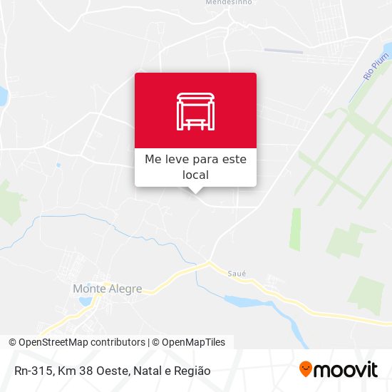 Rn-315, Km 38 Oeste mapa