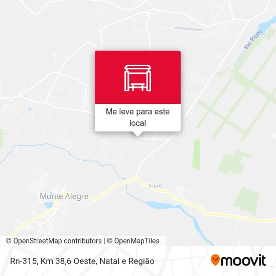Rn-315, Km 38,6 Oeste mapa