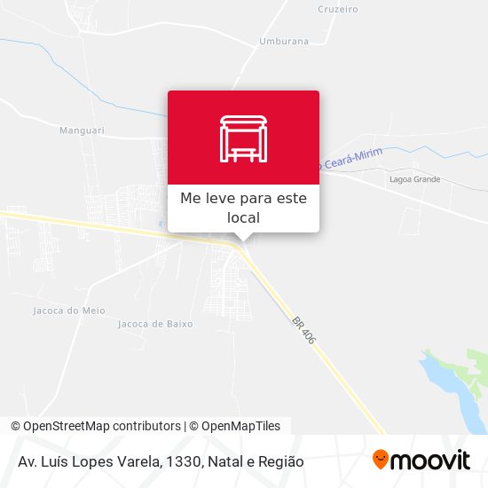 Av. Luís Lopes Varela, 1330 mapa