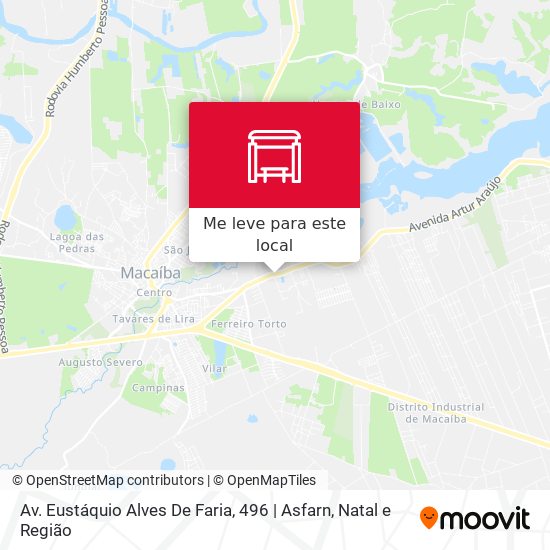 Av. Eustáquio Alves De Faria, 496 | Asfarn mapa