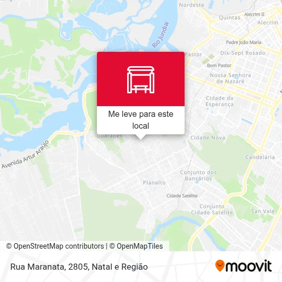 Rua Maranata, 2805 mapa