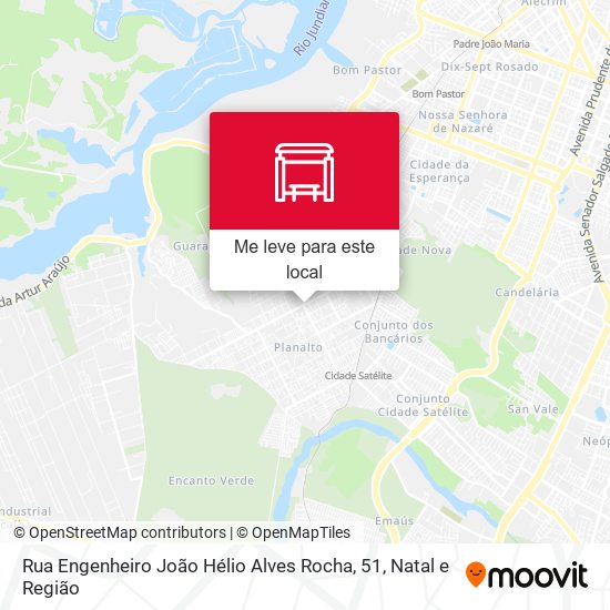 Rua Engenheiro João Hélio Alves Rocha, 51 mapa
