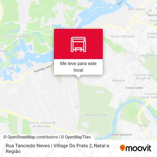 Rua Tancredo Neves | Village Do Prata 2 mapa