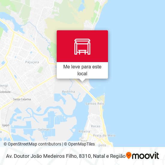 Av. Doutor João Medeiros Filho, 8310 mapa