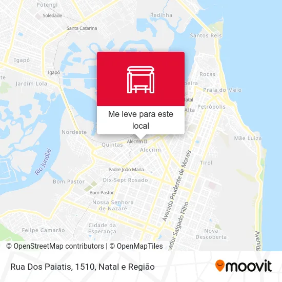 Rua Dos Paiatis, 1510 mapa