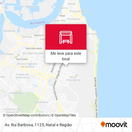Av. Rui Barbosa, 1125 mapa