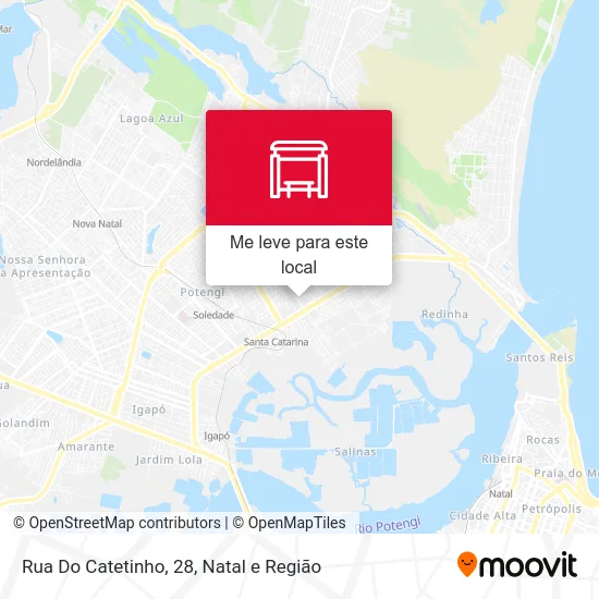 Rua Do Catetinho, 28 mapa