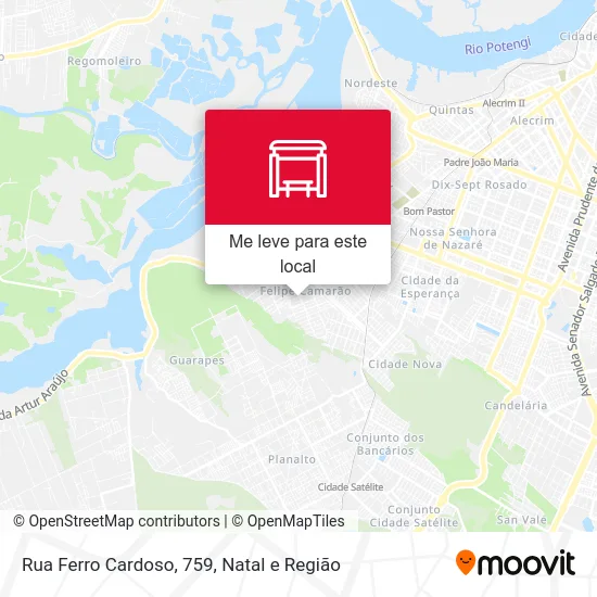 Rua Ferro Cardoso, 759 mapa