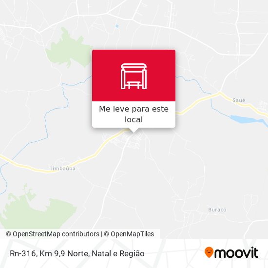 Rn-316, Km 9,9 Norte mapa