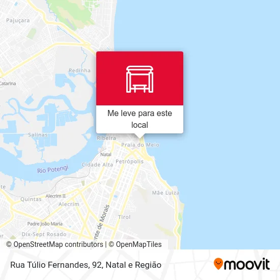 Rua Túlio Fernandes, 92 mapa