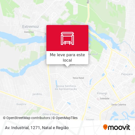 Av. Industrial, 1271 mapa