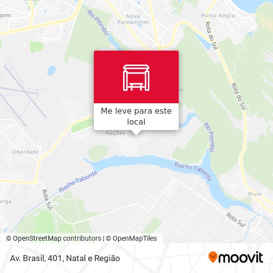 Av. Brasil, 401 mapa
