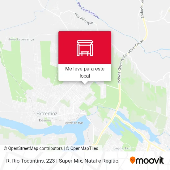 R. Rio Tocantins, 223 | Super Mix mapa