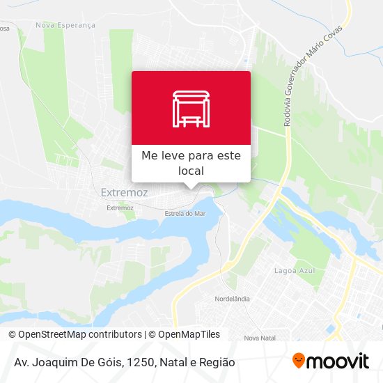 Av. Joaquim De Góis, 1250 mapa