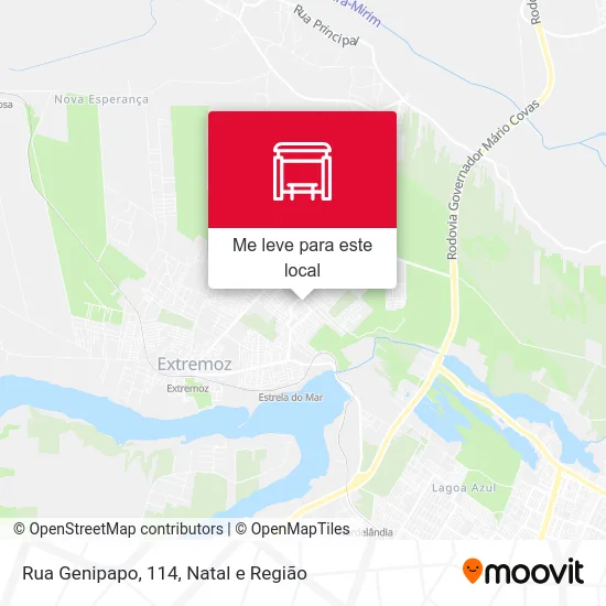 Rua Genipapo, 114 mapa