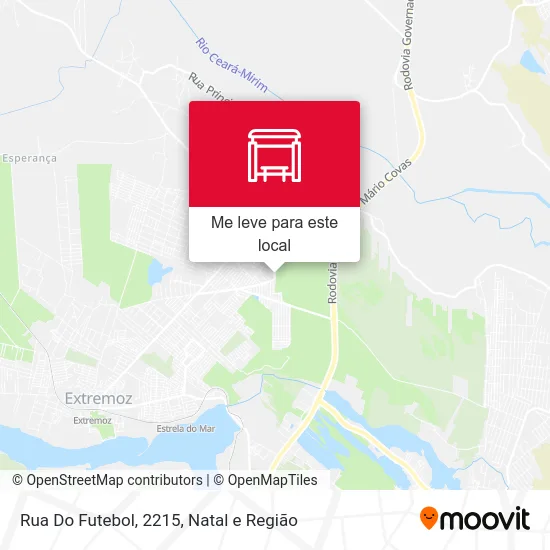 Rua Do Futebol, 2215 mapa