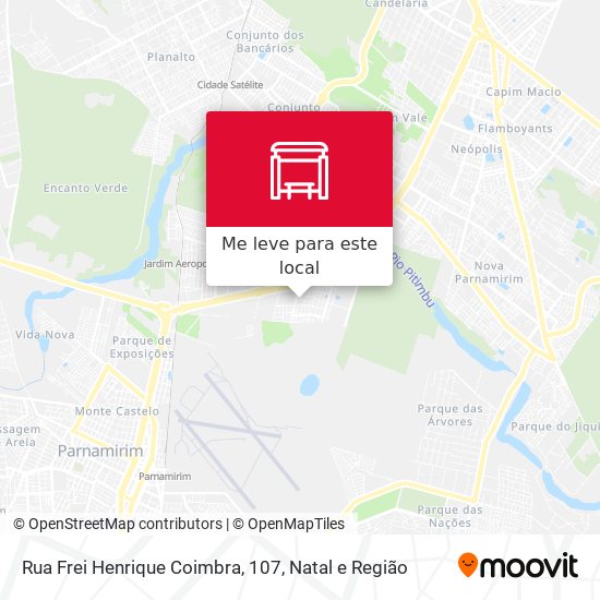 Rua Frei Henrique Coimbra, 107 mapa
