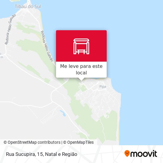 Rua Sucupira, 15 mapa