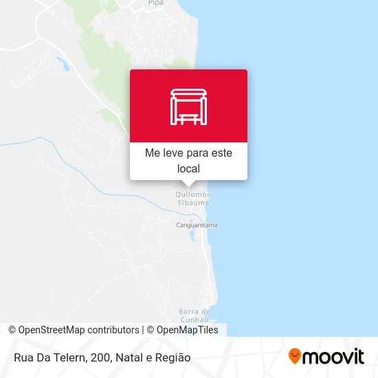 Rua Da Telern, 200 mapa