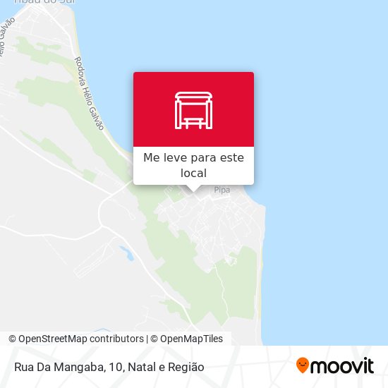 Rua Da Mangaba, 10 mapa