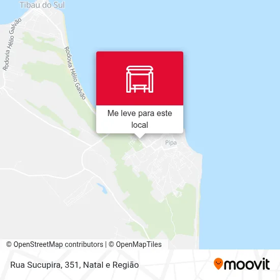 Rua Sucupira, 351 mapa