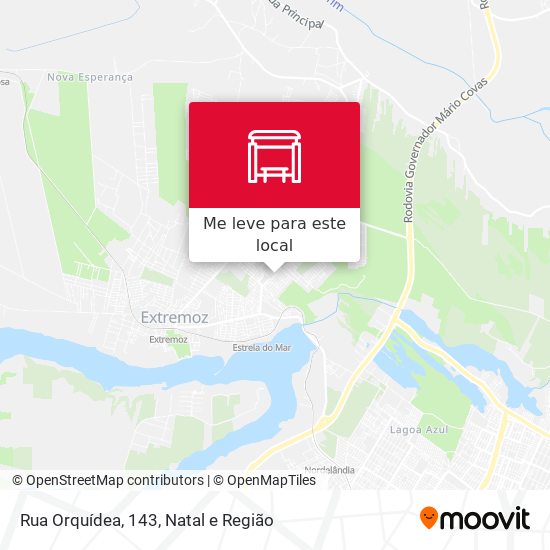 Rua Orquídea, 143 mapa