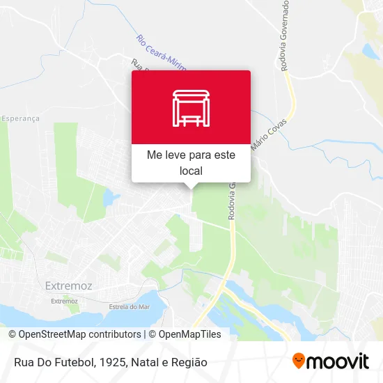 Rua Do Futebol, 1925 mapa